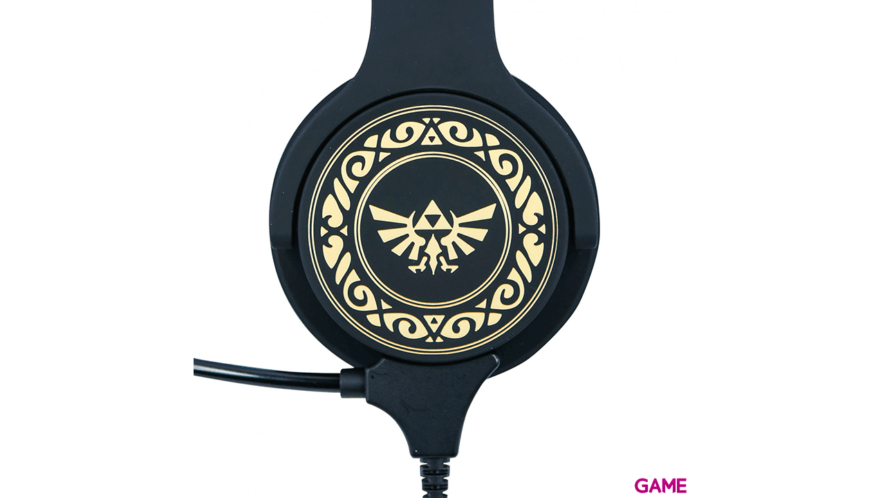 Auriculares OTL Nintendo Zelda Azul y Dorado Interactivos