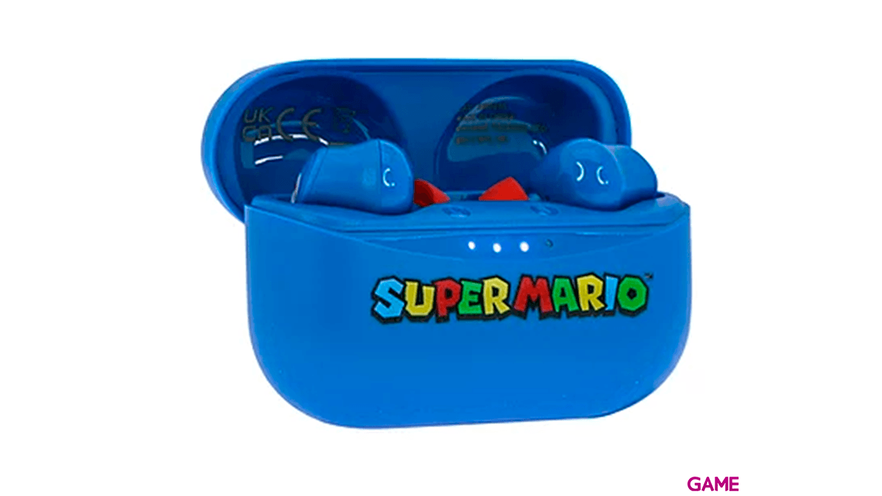 Auriculares Earpods OTL Super Mario Blue