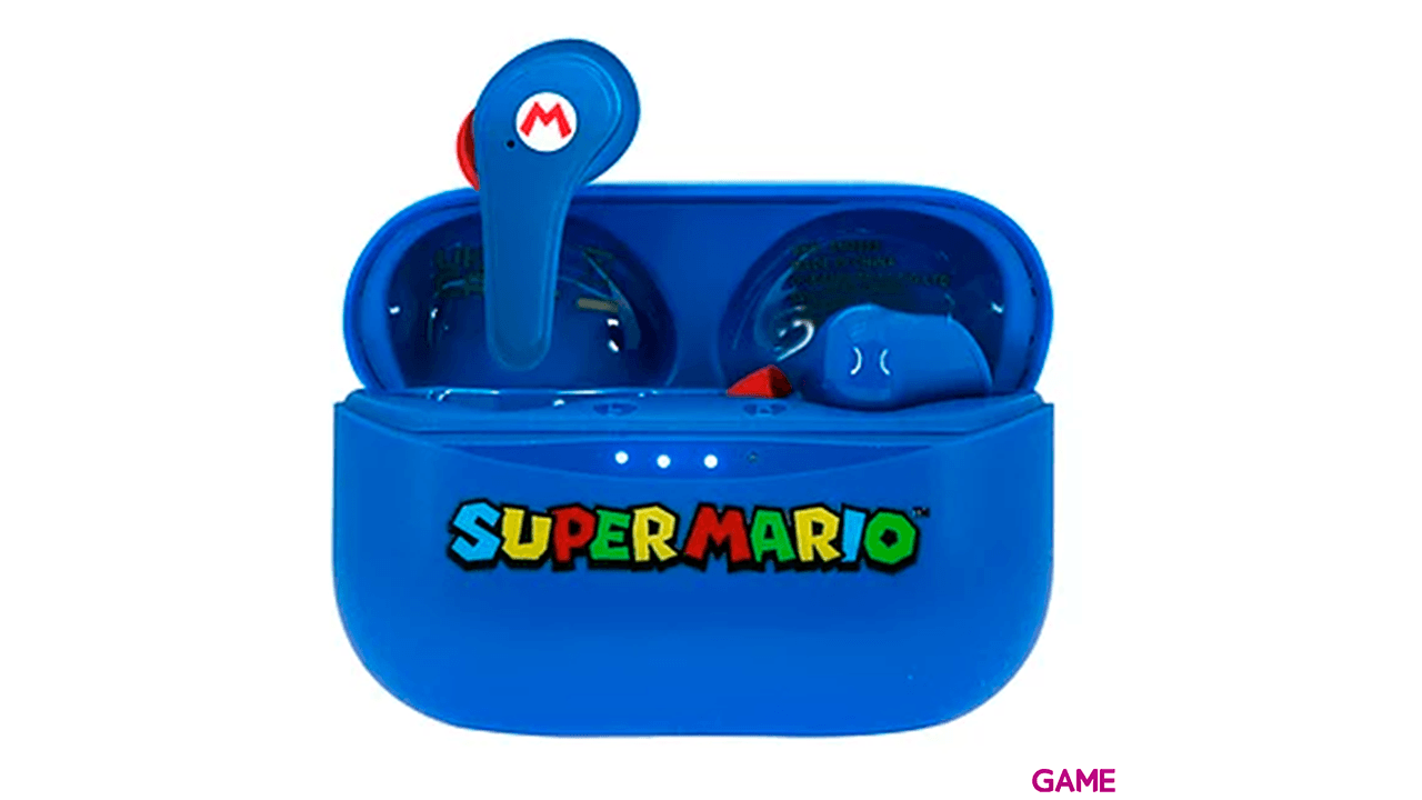Auriculares Earpods OTL Super Mario Blue