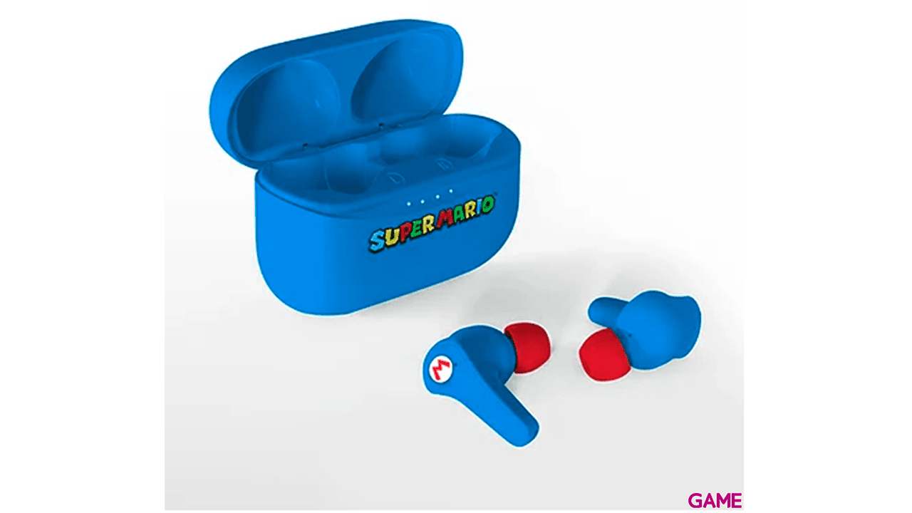 Auriculares Earpods OTL Super Mario Blue