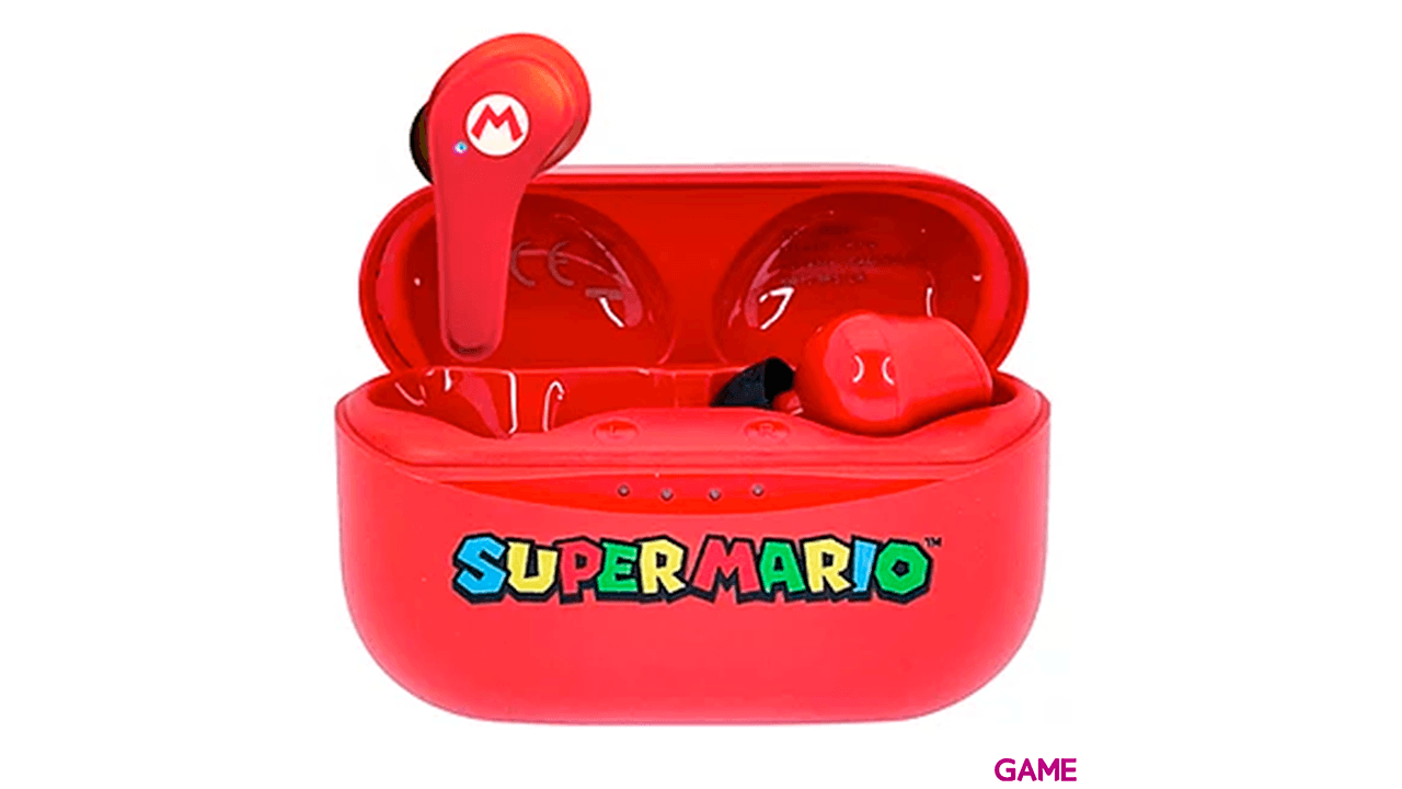 Auriculares Earpods OTL Super Mario Red