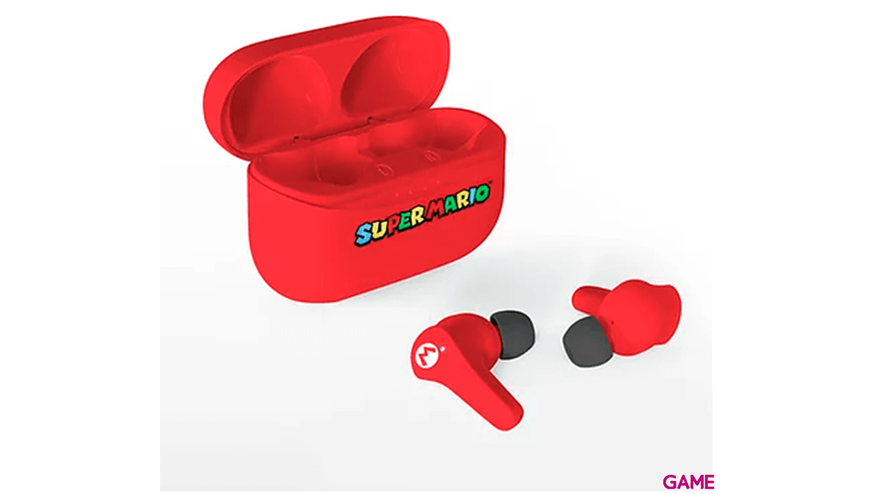 Auriculares Earpods OTL Super Mario Red