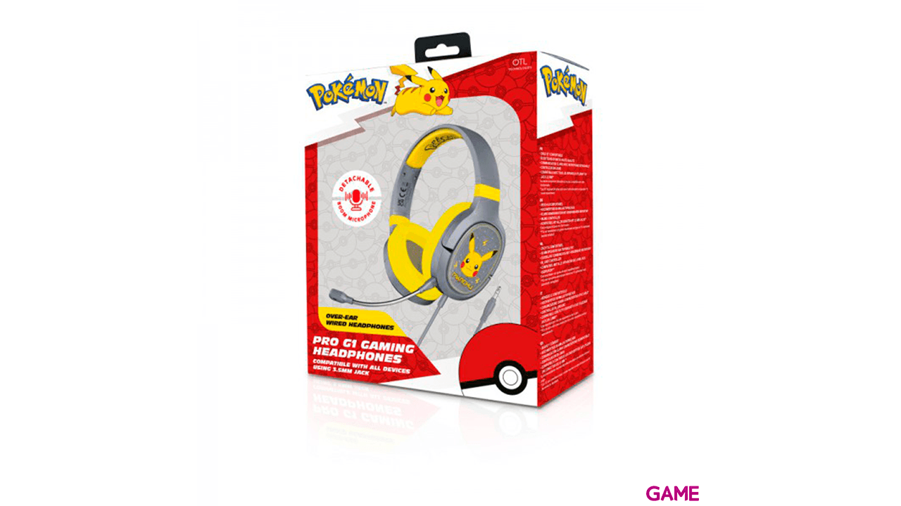 Auriculares OTL Pro G1 Pokémon Pikachu