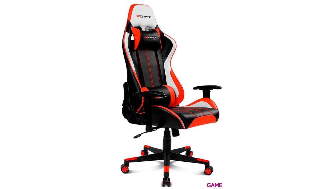 DRIFT DR175 Negro Rojo Blanco - Silla Gaming