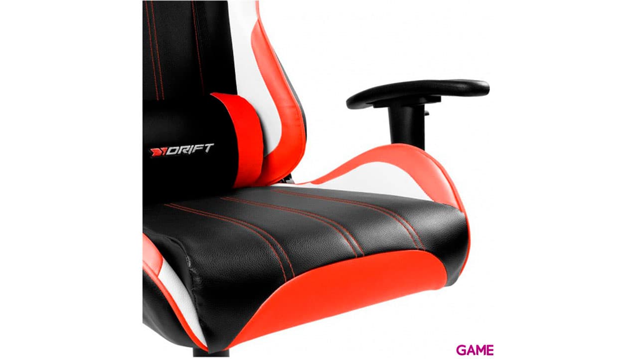 DRIFT DR175 Negro Rojo Blanco - Silla Gaming