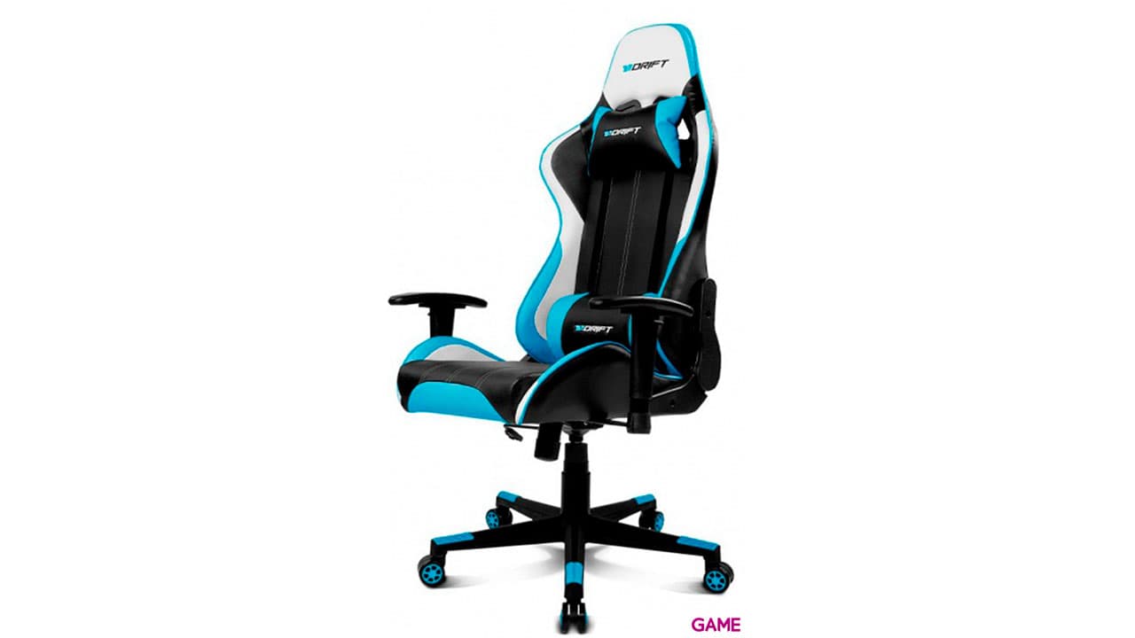 DRIFT DR175 Negro Azul Blanco - Silla Gaming