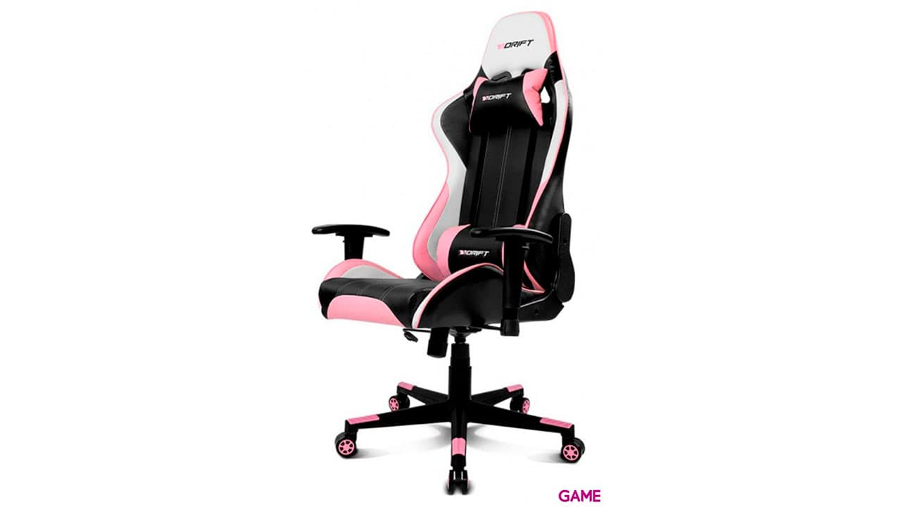 DRIFT DR175 Negro Rosa Blanco - Silla Gaming