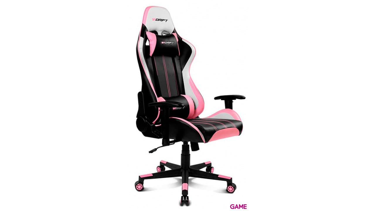 DRIFT DR175 Negro Rosa Blanco - Silla Gaming