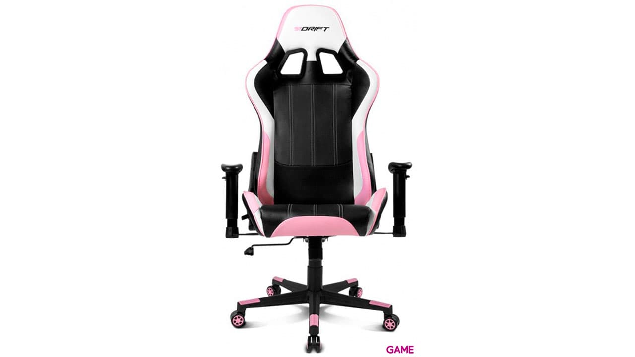 DRIFT DR175 Negro Rosa Blanco - Silla Gaming