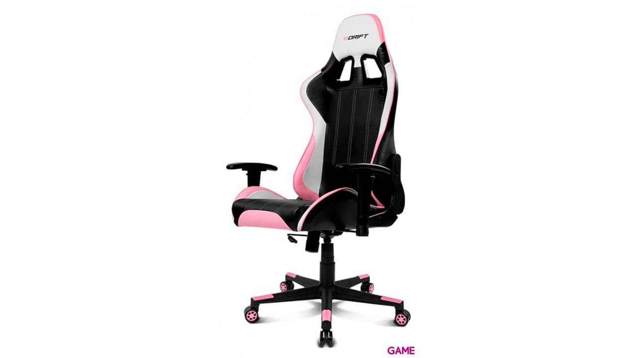 DRIFT DR175 Negro Rosa Blanco - Silla Gaming