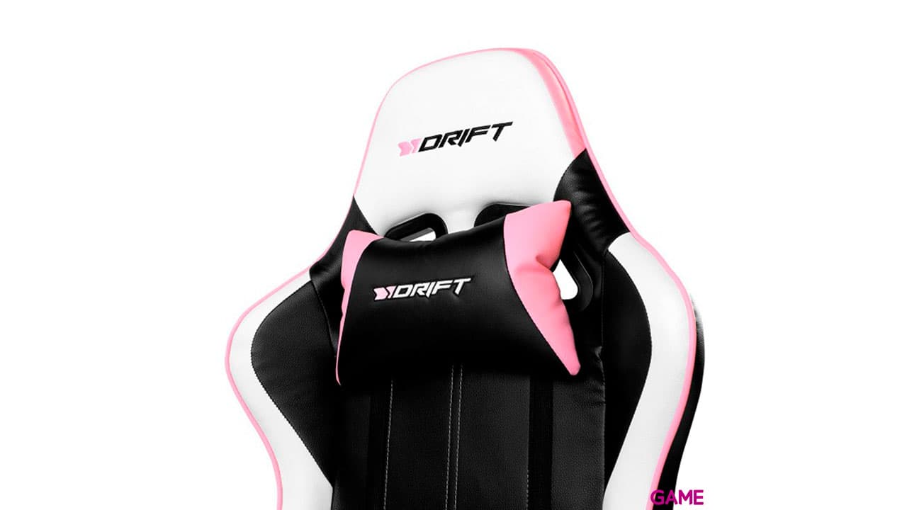 DRIFT DR175 Negro Rosa Blanco - Silla Gaming