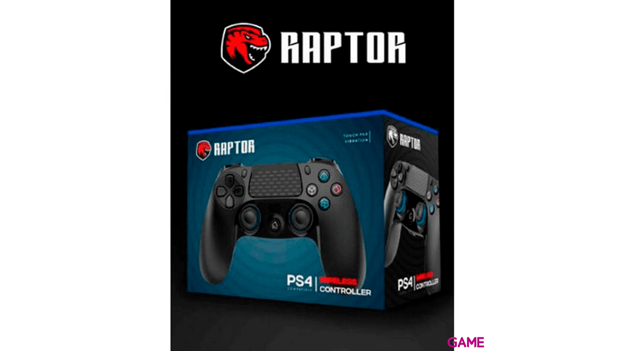 Indeca Raptor Bluetooth Negro PS4 - Controller