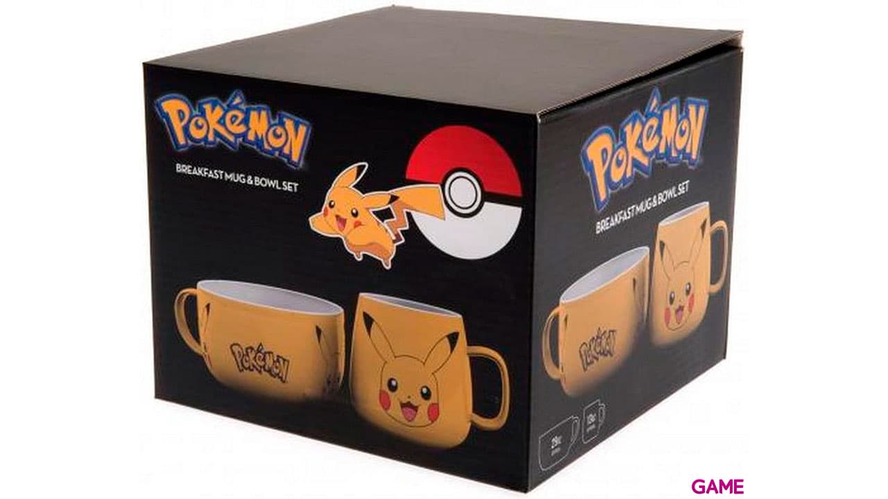 Set de Desayuno Pokemon: Pikachu