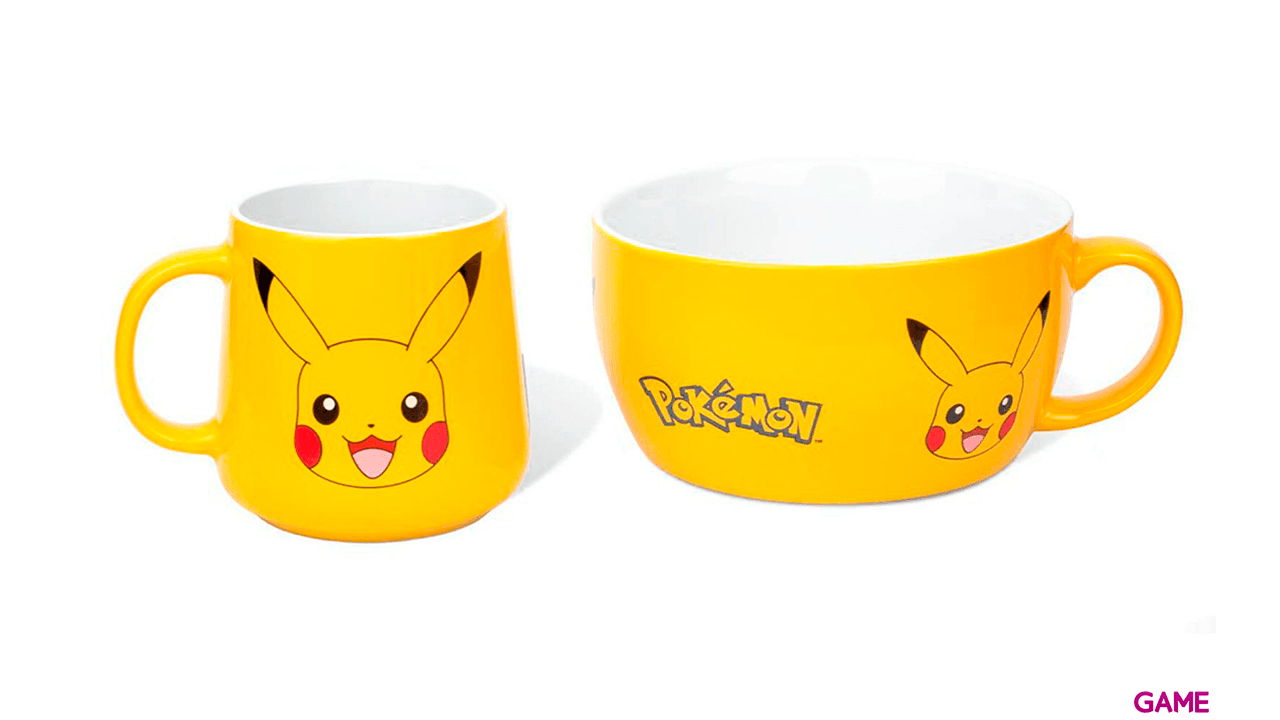Set de Desayuno Pokemon: Pikachu