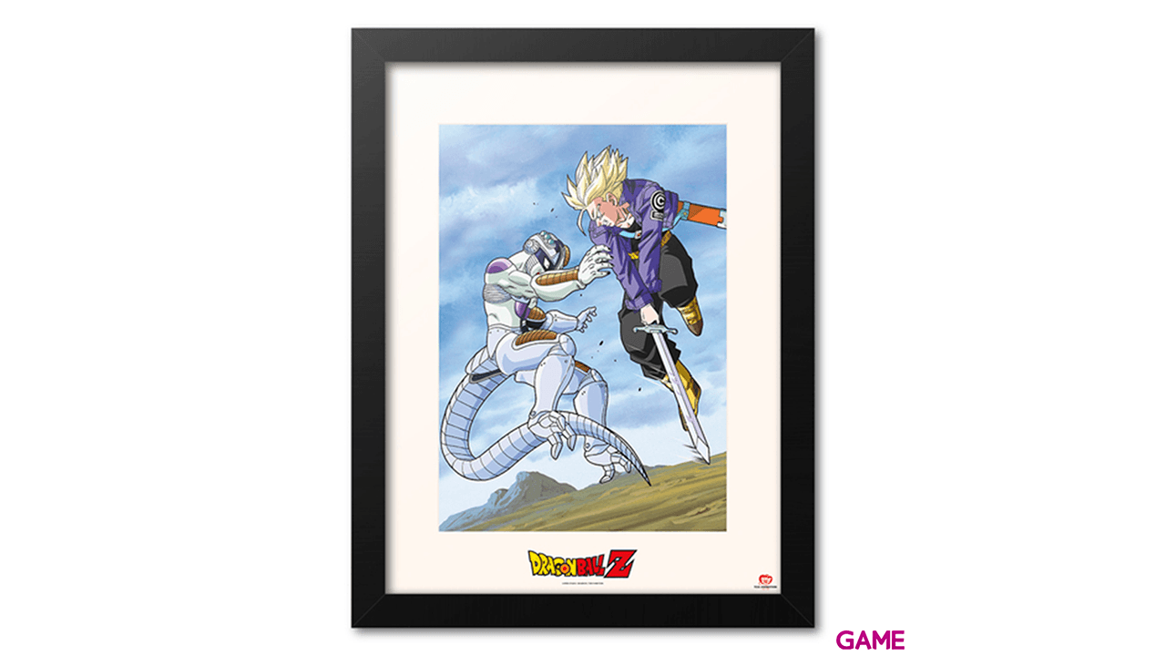 Lienzo 30x40 cm Dragon Ball Z: Trunk vs Freezer