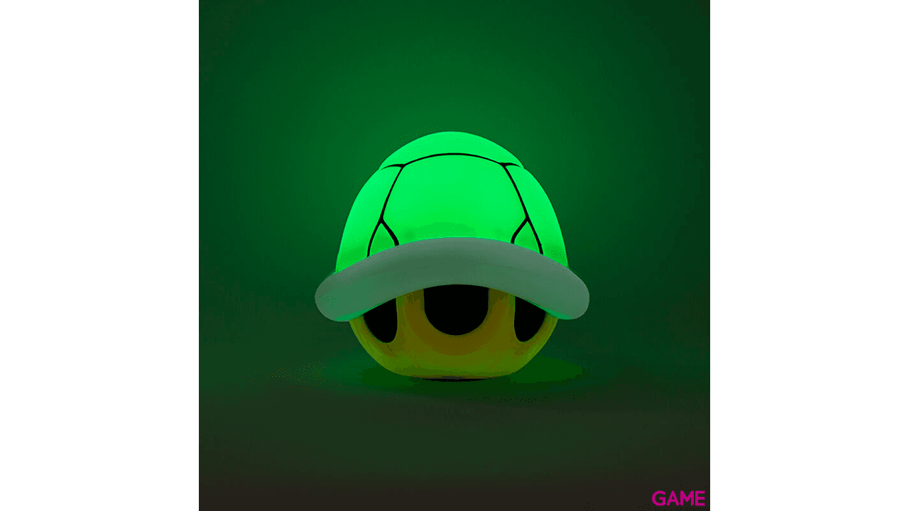 Lámpara con Sonido Super Mario Caparazón Tortuga Verde
