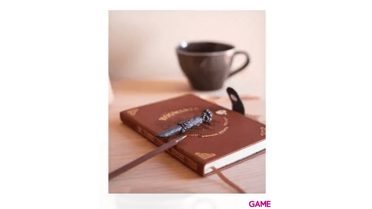 Cuaderno A5 Con Bolígrafo Varita Harry Potter