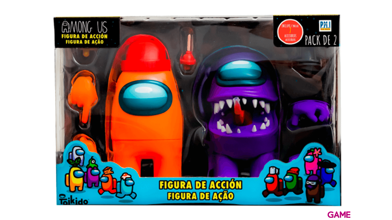 Figura de acción Among us: Pack 2