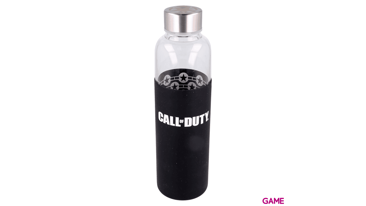 Botella de Cristal con Funda de Silicona 585 ml Call of Duty