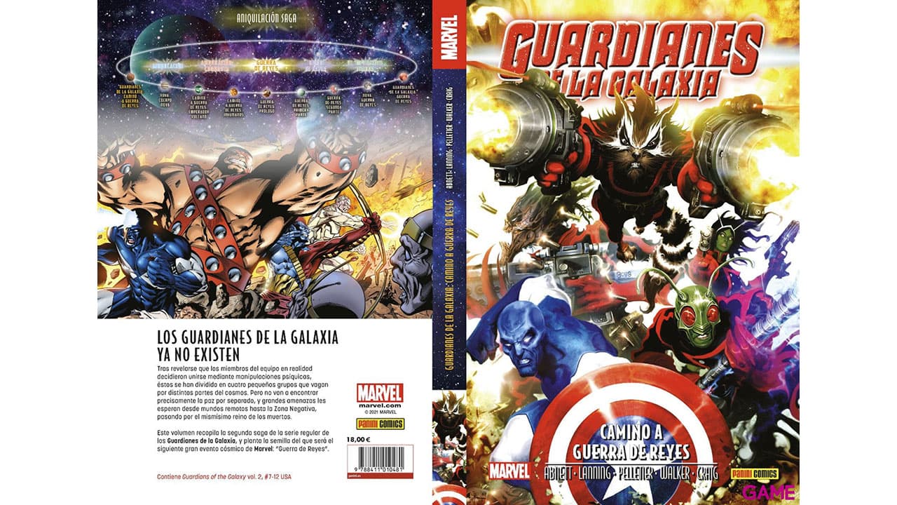Guardianes de la Galaxia: Camino de Guerra de Reyes