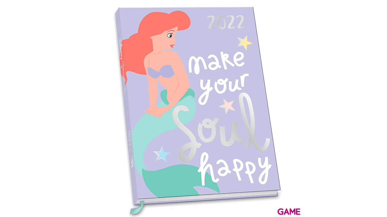 Cuaderno Diario A5 2022: Disney Princess