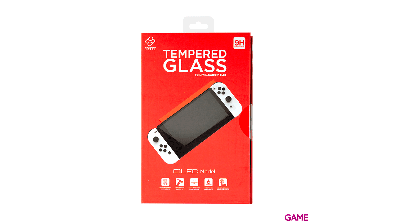 Protector de Cristal Templado para NSW OLED FR-Tec