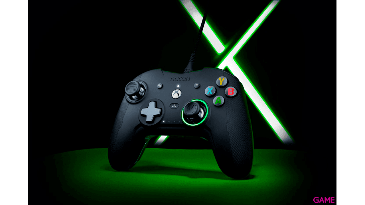 Mando Nacon Pro Revolution X Programable Negro - Licencia Oficial Microsoft