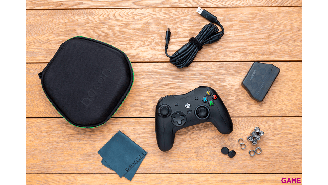 Mando Nacon Pro Revolution X Programable Negro - Licencia Oficial Microsoft