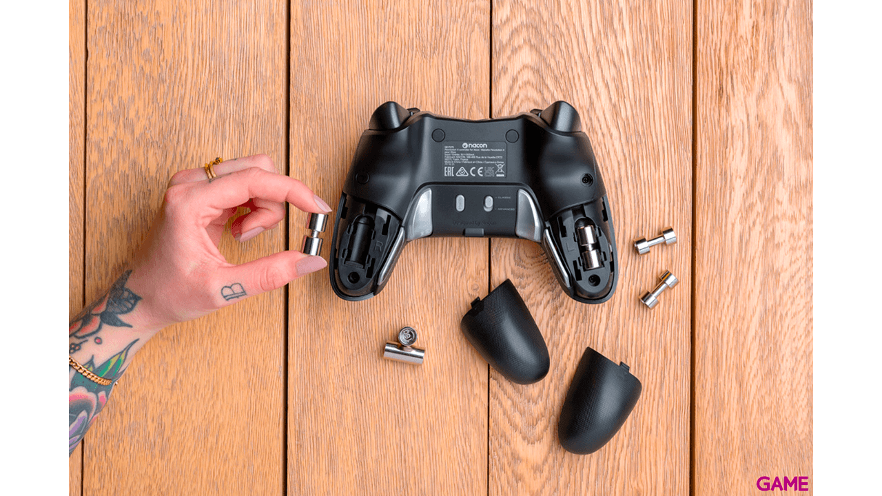 Mando Nacon Pro Revolution X Programable Negro - Licencia Oficial Microsoft