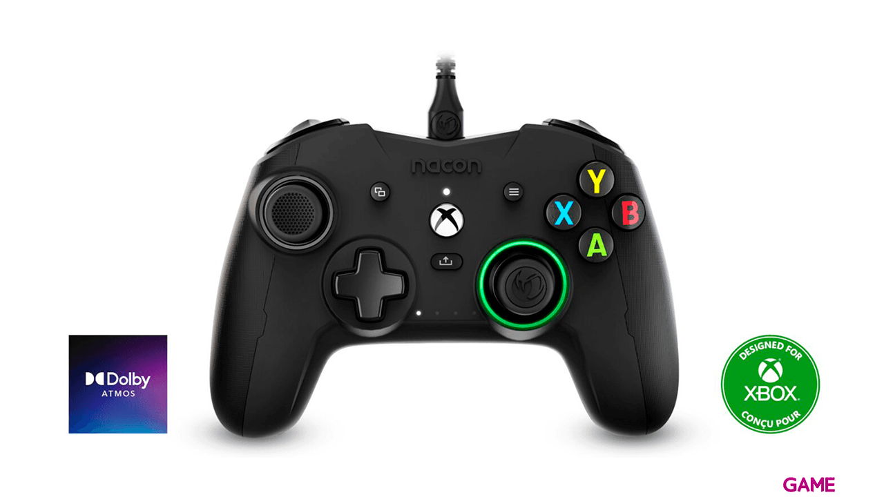 Mando Nacon Pro Revolution X Programable Negro - Licencia Oficial Microsoft