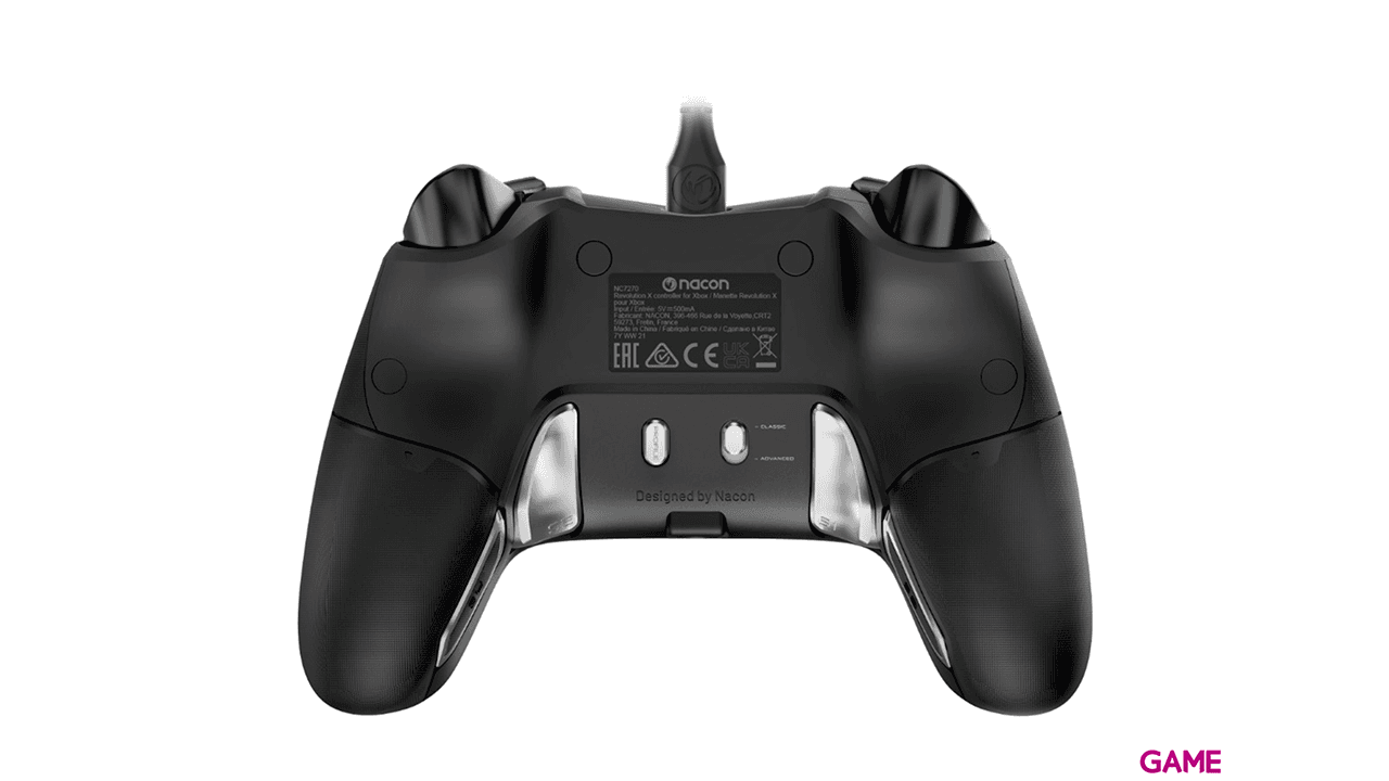 Mando Nacon Pro Revolution X Programable Negro - Licencia Oficial Microsoft
