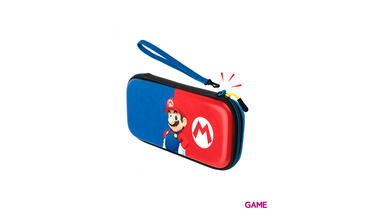 Funda PDP Deluxe Travel Case Mario Edition -Licencia oficial-