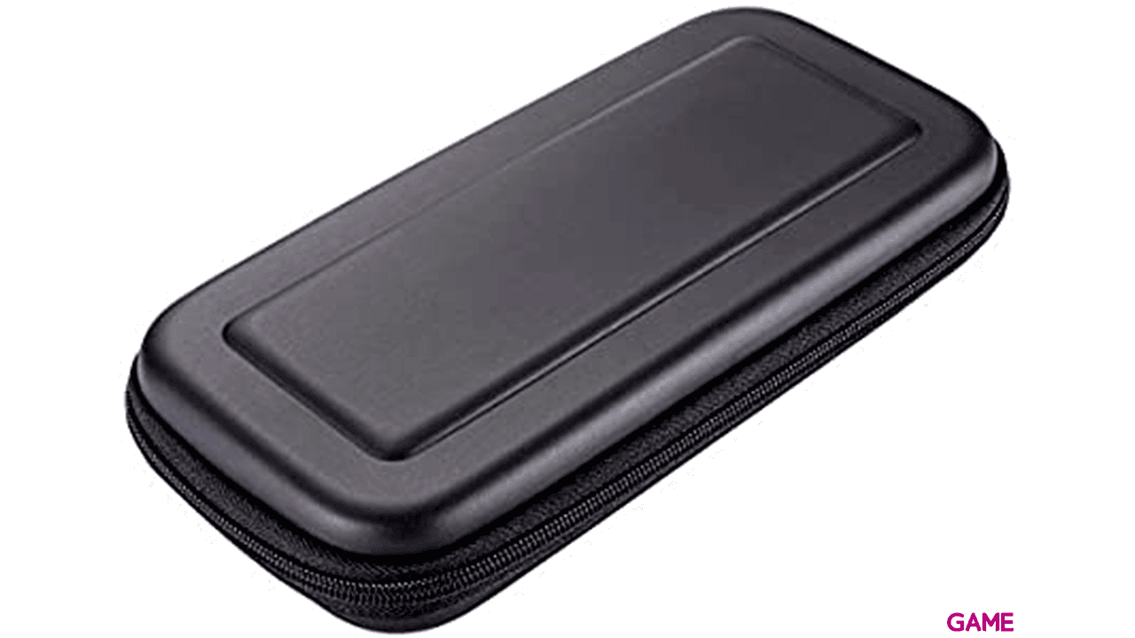 Funda Rígida Negra para Switch y Accesorios