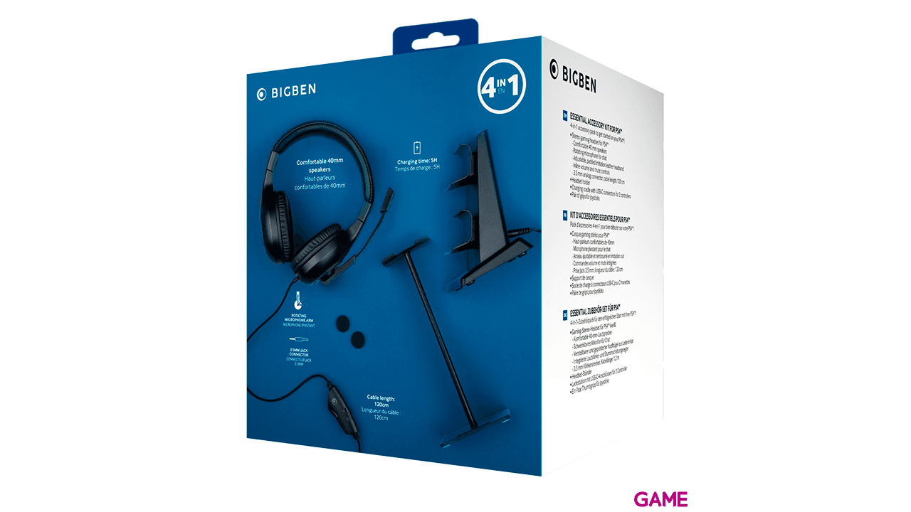 Kit Accesorios Esenciales PS4