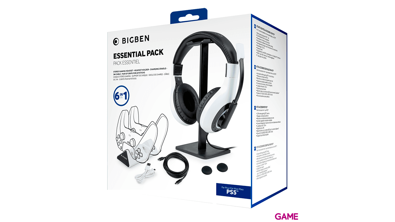 Kit Accesorios Esenciales PS5