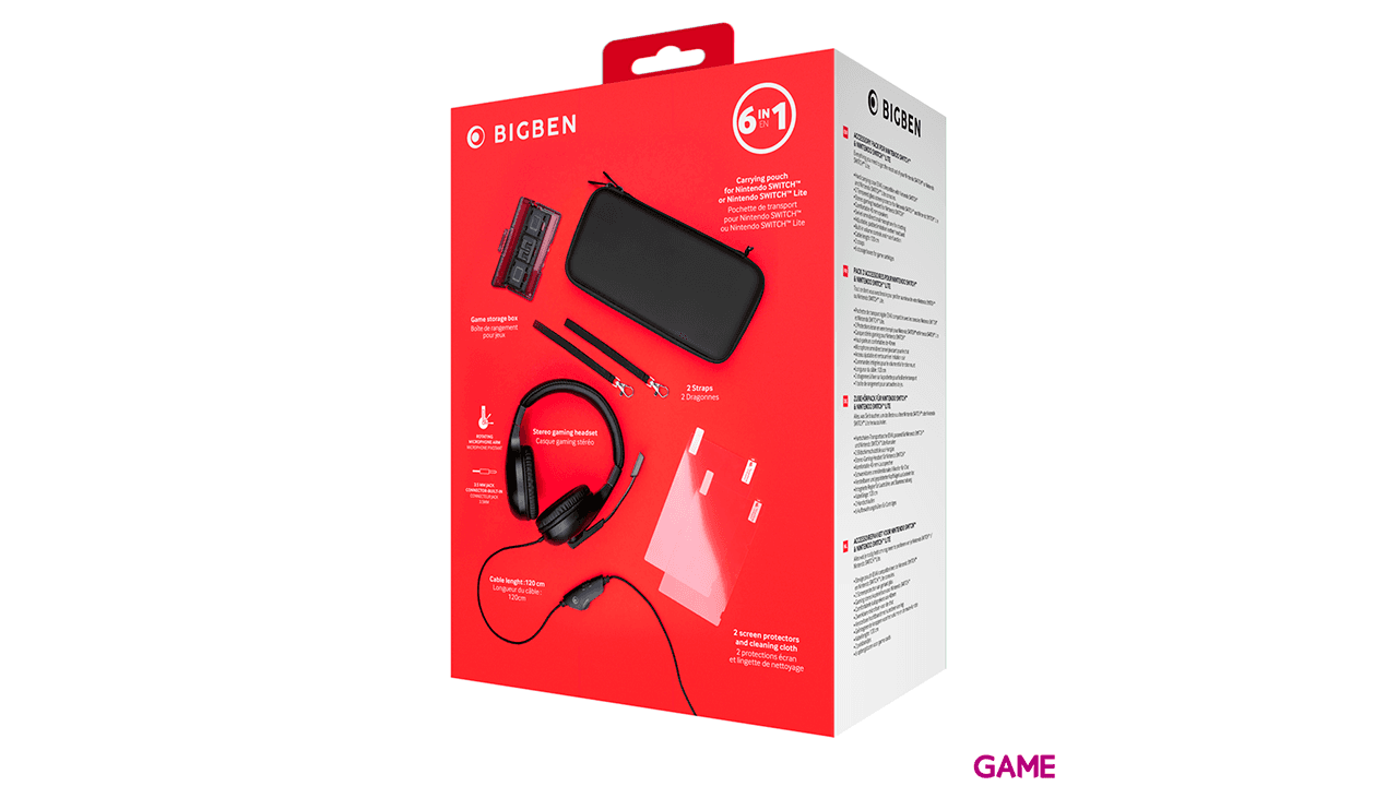 Pack Accesorios Switch y Switch Lite