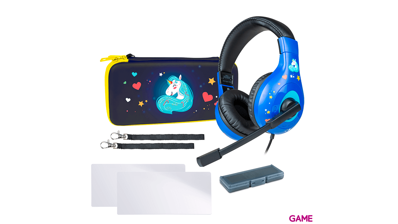 Pack Accesorios Unicornio Switch y Switch Lite