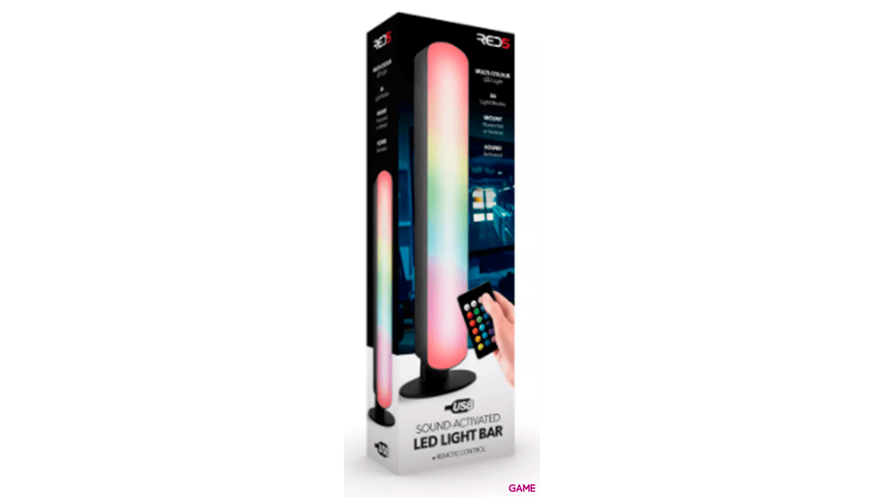 Barra de LUZ LED USB Reactiva al Sonido