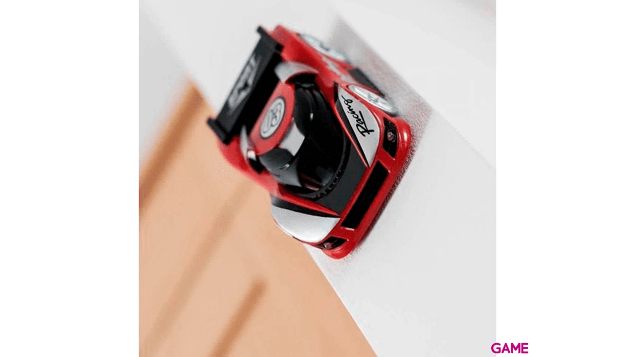 Coche RC Trepamuros: Rojo Metálico
