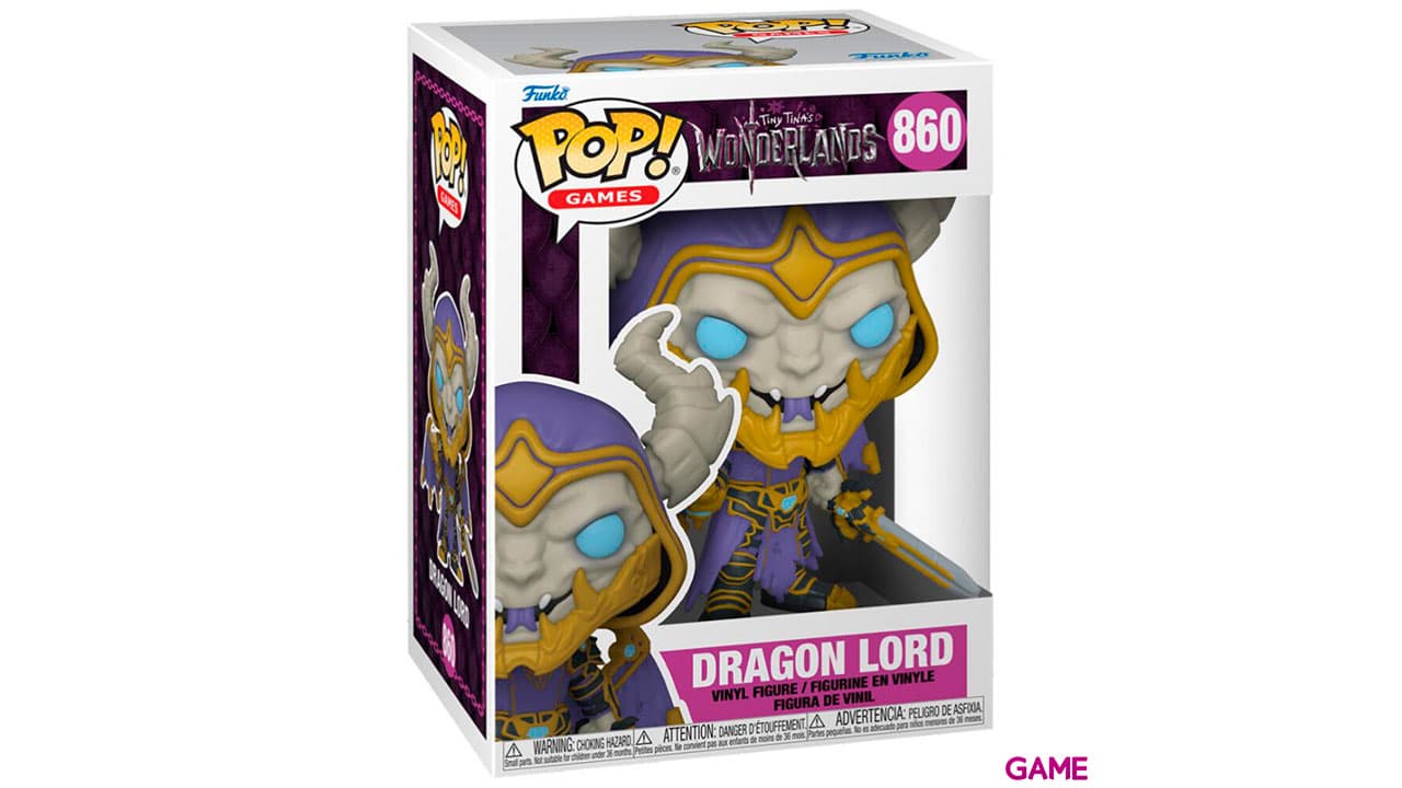 Figura POP Tiny Tina´s Wonderlands: Señor de los Dragones
