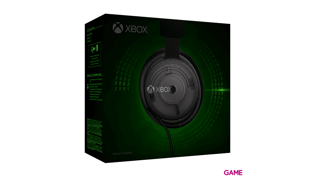 Auriculares Xbox Edicion Especial 20 Aniversario