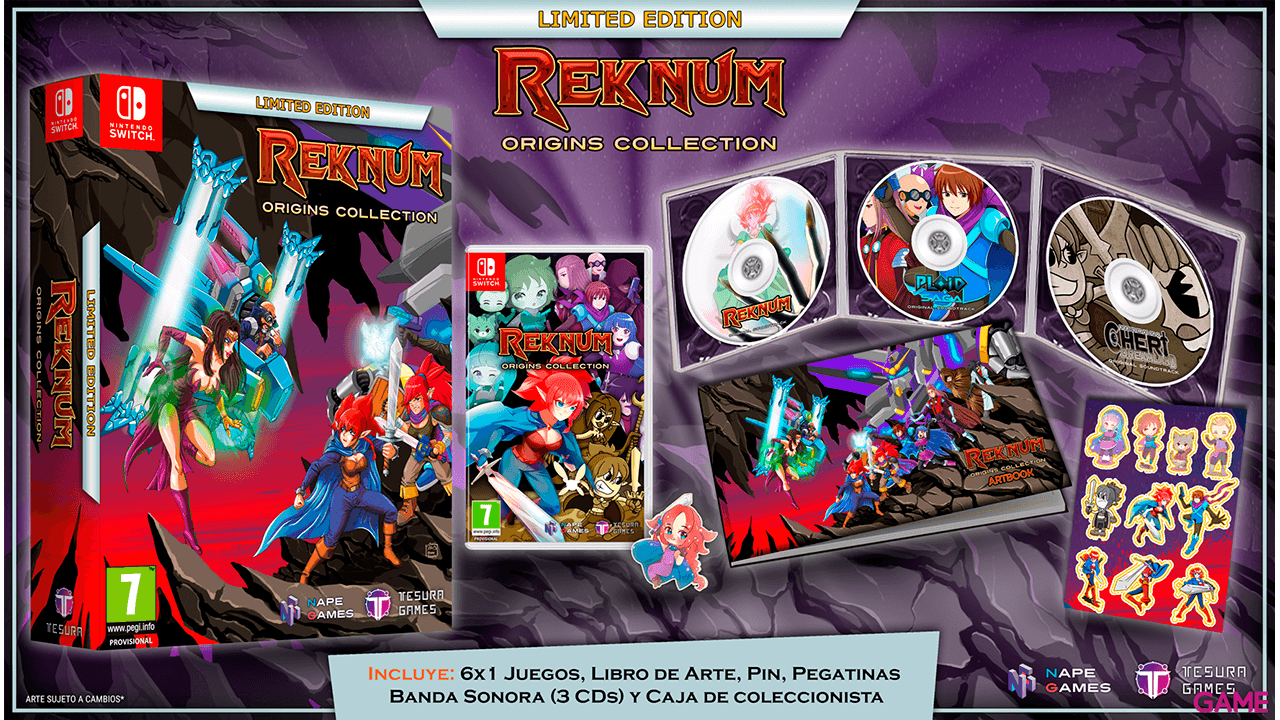 Reknum Origins Collection Limited Edition Nintendo Switch