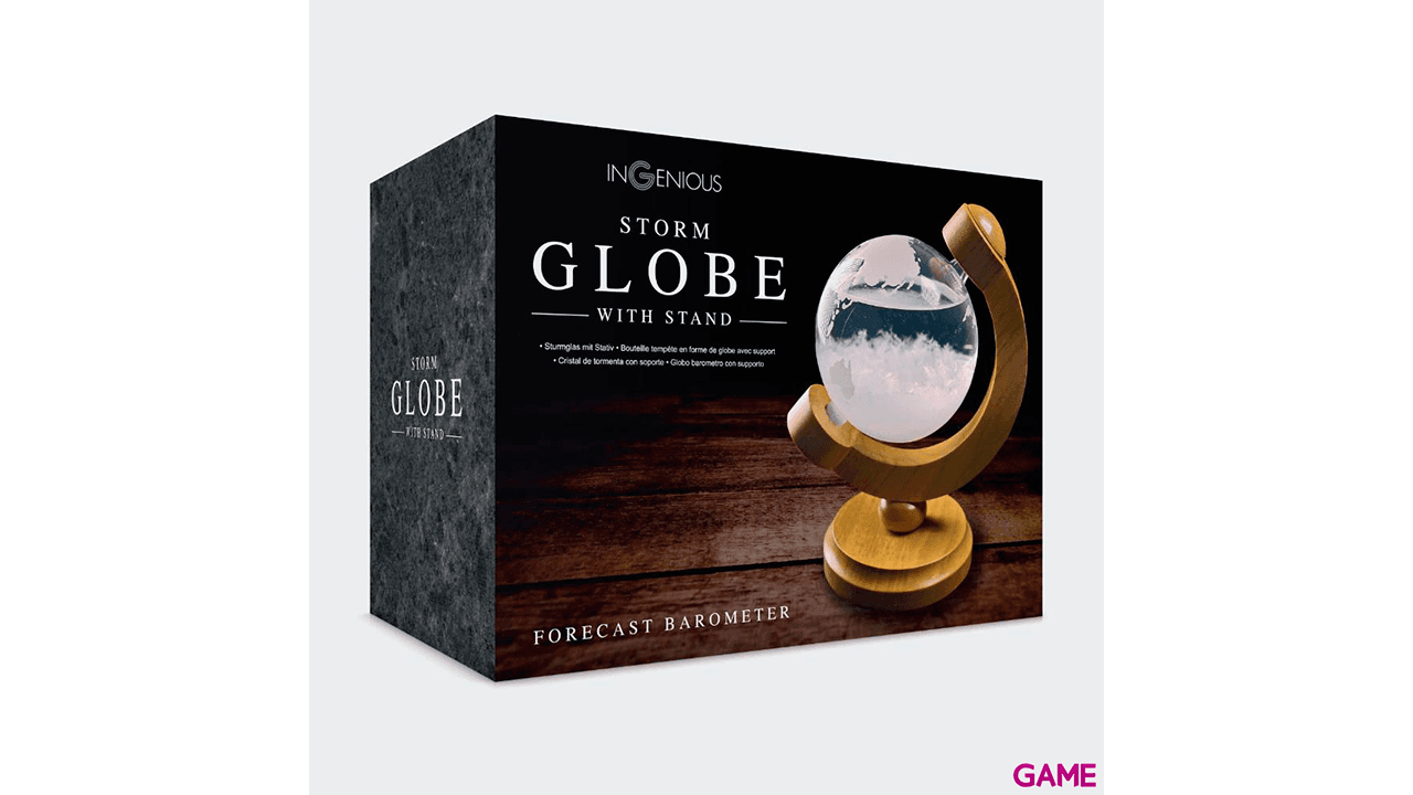 Barómetro Globo Decorativo con Soporte