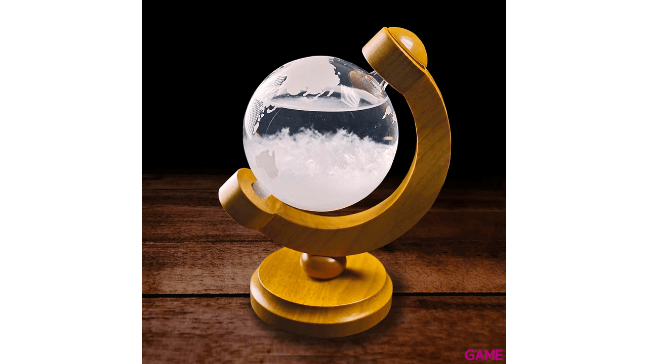 Barómetro Globo Decorativo con Soporte