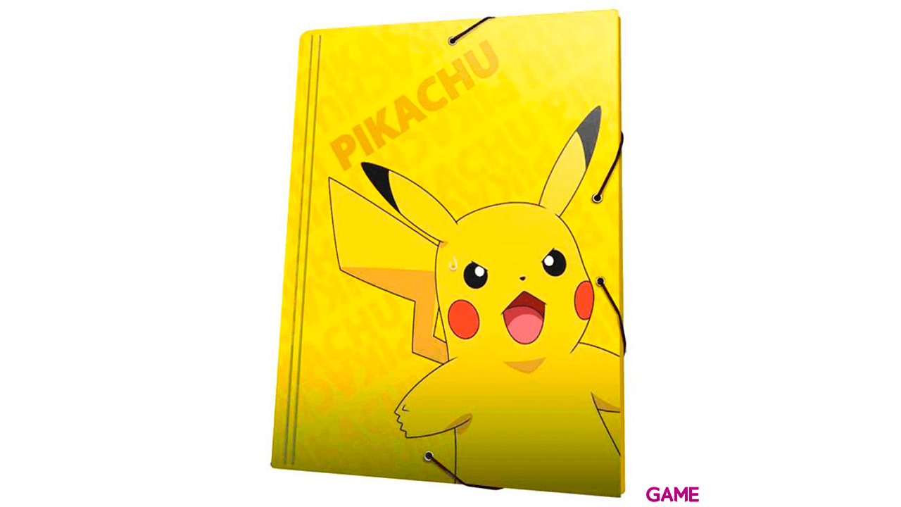 Carpeta A4 Pikachu Pokemon solapas