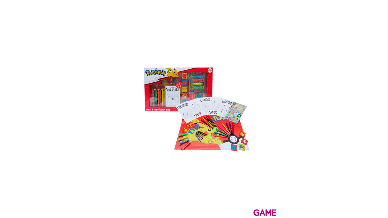 Set de Actividades Pokemon 67pzs