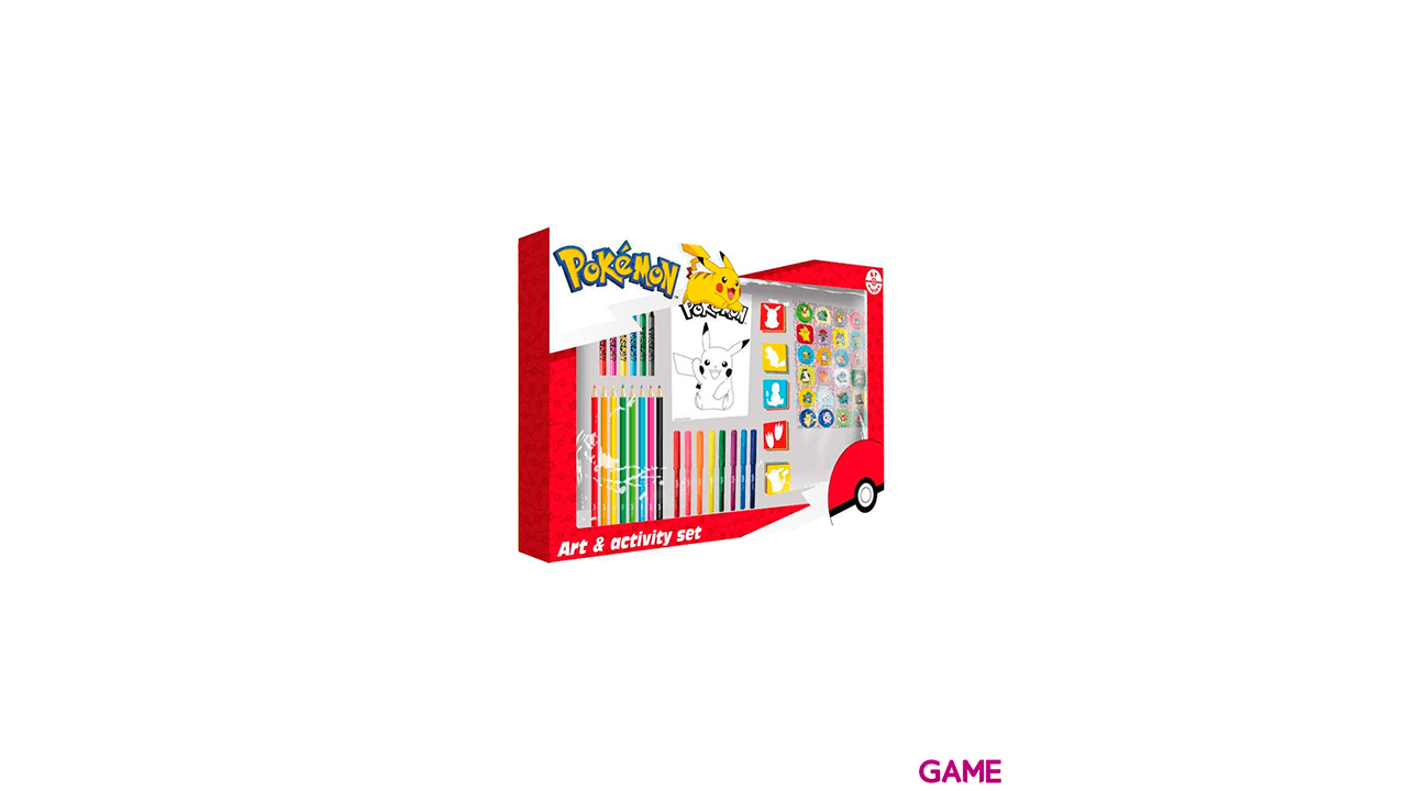 Set de Actividades Pokemon 67pzs