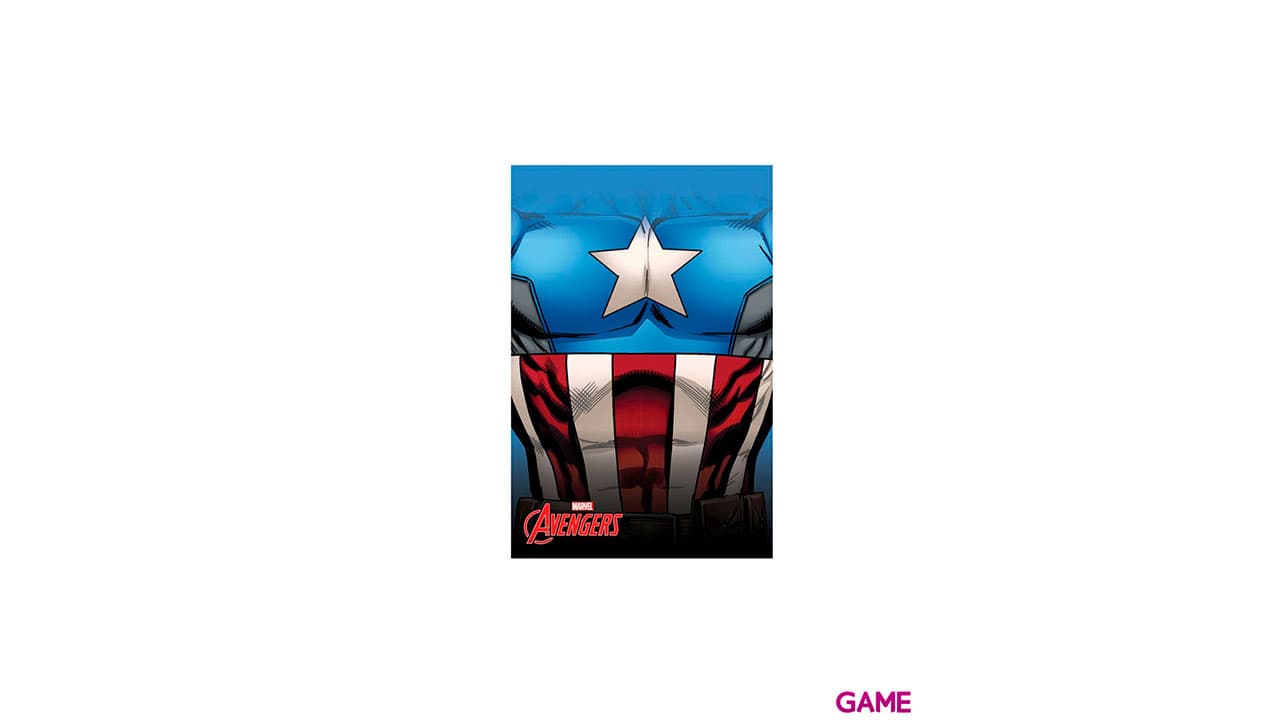 Manta coralina Capitan America Vengadores Marvel