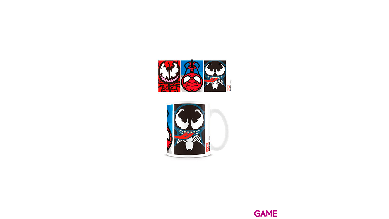 Taza Kawaii Spiderman Venom Marvel