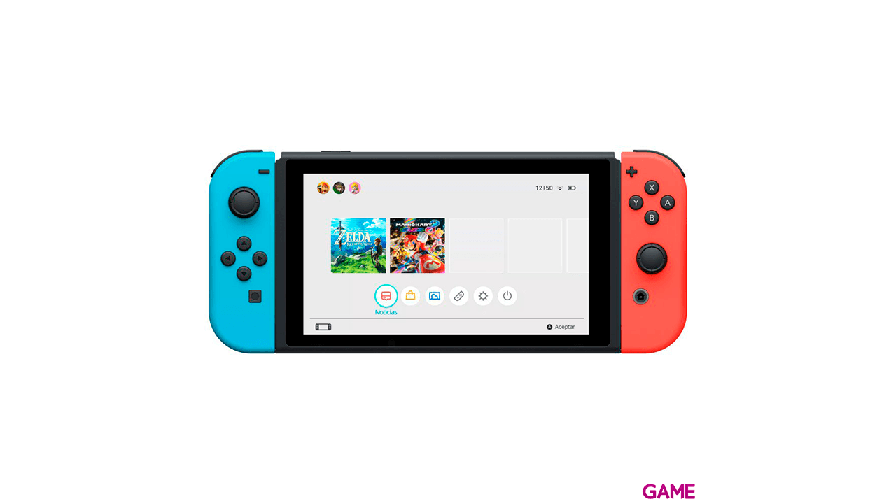Nintendo Switch Neon + Mario Kart 8 + 3 Meses Switch Online